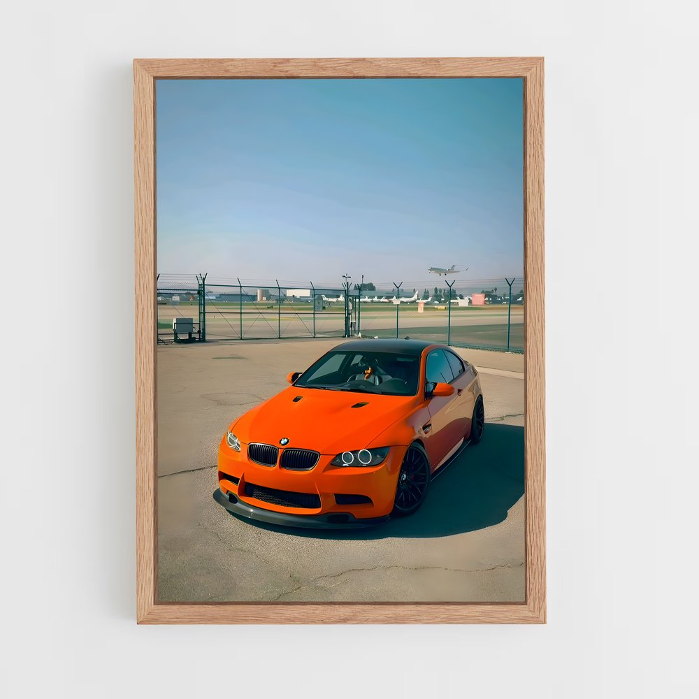 Poster M3 en Stationnement – affiche BMW (vue 4)